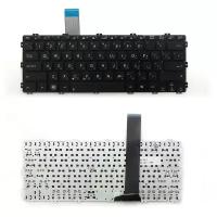 Клавиатура для ноутбука Asus X301, X301A, X301K, F301 Series. Плоский Enter. Черная, без рамки. 0KNB0-3103US00, MP-11N53US-920.