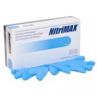 Nitrimax Перчатки одноразовые нитриловые синие , размер L, 100 шт (50 пар).