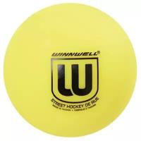 Мяч для стрит-хоккея 'Winnwell', Soft yellow (65 mm, 50g)