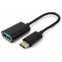 Переходник Cablexpert USB - USB Type-C (A-OTG-CMAF2-01) 0.2 м