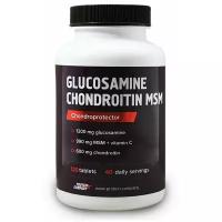 Glucosamine chondroitin MSM / PROTEIN.COMPANY / Хондропротектор / Каплеты / 40 порций / 120 таблеток / вкус лимон