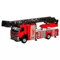 Пожарный автомобиль Автопанорама JB1251185 1:50, красный