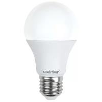 Лампа светодиодная SmartBuy, A60 Е27 13 Вт 3000 К 220-240 В E27, 13Вт, 3000К