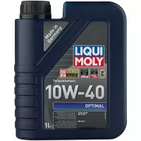 Полусинтетическое моторное масло LIQUI MOLY Optimal 10W-40, 1 л