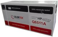 Q6511A Colortek совместимый черный тонер-картридж для HP LaserJet 2400/ 2410/ 2420/ 2430 (6 000стр)