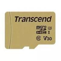 Флеш-накопитель Transcend Карта памяти Transcend 8GB UHS-I U1 microSD with Adapter, MLC