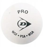 Мячи для сквоша Dunlop 1-Yellow SB Pro x1, White