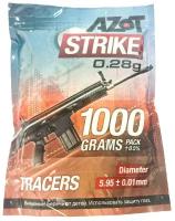 Шарики для страйкбола Azot Strike Tracers 6 мм 0,28 г, 1 кг