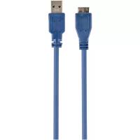 Кабель Gembird USB - microUSB (CCP-mUSB3-AMBM-6), синий