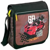 Школьная сумка ErichKrause Hot Wheels Racing (39165) коричневый