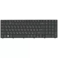 Клавиатура для ноутбука Acer Aspire E1-521, E1-531, E1-571 Series. Плоский Enter. Черная, без рамки. PN: NSK-AU00R.