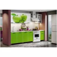 Кухонный гарнитур Рио 2 м Миф Яблоко (Зелёный)
