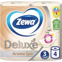 Туалетная бумага Zewa Deluxe АромаСпа трёхслойная