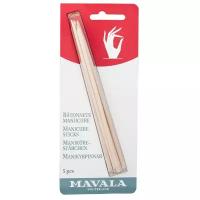 Mavala Палочки для маникюра деревянные Manicure Sticks, 5 шт.