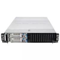Сервер ASUS RS620SA-E10-RS12 без процессора/без ОЗУ/без накопителей/количество отсеков 2.5" hot swap: 12/LAN 1 Гбит/c