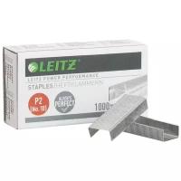 Leitz Скобы для степлера Power Performance №10 никелированные, 1000 шт серебристый