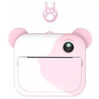Детский фотоаппарат моментальной печати LUMICUBE Lumicam DK04, розовый