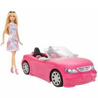 Кукла Barbie и розовый кабриолет, FPR57