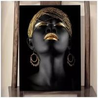 Картина PrintStorm Black Beauty – Золото