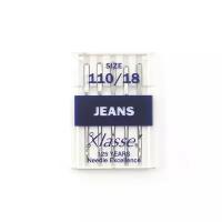 Иглы для швейных машин, для джинсовых тканей, 110/18 HEMLINE 5 шт * ( 103.110/G002 )