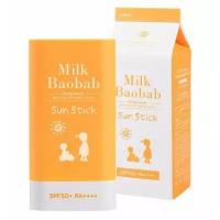 Крем для лица и тела MilkBaobab Baby&Kids Sun Stick SPF50+/ PA++++ (18 гр)