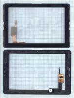 Сенсорное стекло (тачскрин) для Acer Iconia Tab A3-A40 черное с рамкой
