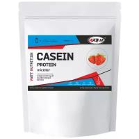Мицеллярный казеин, Casein Protein, 1000 гр, клубника