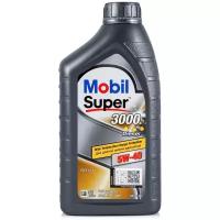 Синтетическое моторное масло MOBIL Super 3000 X1 Diesel 5W-40, 1 л