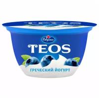 Савушкин йогурт Греческий черника, 2%, 140 г