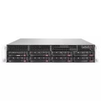 Сервер Supermicro A+ Server 2013S-C0R без процессора/без ОЗУ/без накопителей/количество отсеков 2.5" hot swap: 8/2 x 370 Вт/LAN 1 Гбит/c