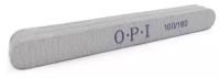 OPI пилка для изменения длины 100/180, 5 шт., серый