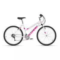 Велосипед Stark'21 Luna 26.2 V белый/розовый 14.5"