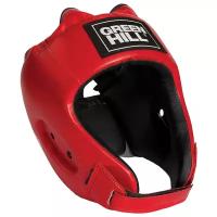 Шлем открытый Green Hill ALFA HGA-4014, к/з, красный;XL