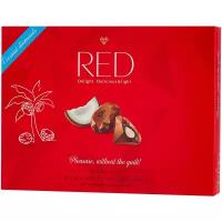 Набор конфет Red Пралине из молочного шоколада с кокосовой начинкой 132 г