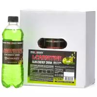 IRONMAN L-карнитин slim-energy drink (6 х 500 мл), 3000 мл., яблоко