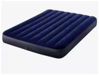 Надувной матрас Intex Classic Downy Airbed (64758), синий