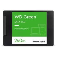 Western digital накопитель WD SSD GREEN 240Gb SATA3 2,5” 7мм WDS240G3G0A WDS240G2G0A, 1 year