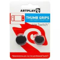 Artplays Сменные накладки Thumb Grips для консоли Nintendo Switch черный