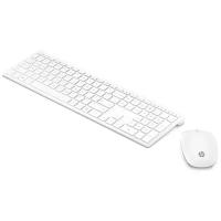 Клавиатура и мышь HP 4CF00AA Wireless Keyboard and Mouse 800 White USB