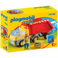 Набор с элементами конструктора Playmobil 1-2-3 70126 Самосвал