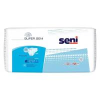 Подгузники для взрослых Seni Super Seni 30, S, 55-80 см, 30 шт.