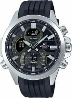 Наручные часы CASIO Часы наручные мужские Casio Edifice ECB-30P-1A Японские оригинальные часы с гарантией от официального дилера