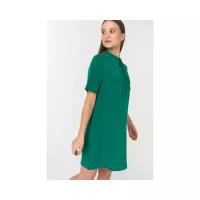 Платье Ennergiia 18101090013 женское Цвет Зеленый Однотонный р-р 44 S