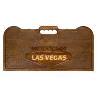 Кейс для покера деревянный резной Las Vegas на 300 фишек