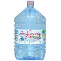 Вода детская Эльбрусинка негазированная пластик