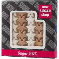 Сахар New SUGAR shop фигурный Sugar BOX Звёздочки сахарные тростниковые и белые