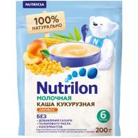 Каша молочная Nutrilon Кукурузная, абрикос, с 6 месяцев, 200 г