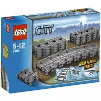 Конструктор LEGO City 7499 Гибкие и прямые рельсы