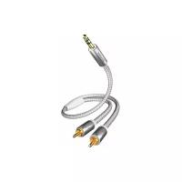 Inakustik Premium Jack RCA Audio Cable 3,5 мм-2 RCA, 1,5 м (004100015)