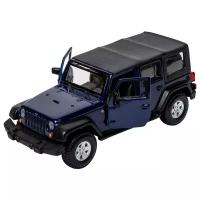 Внедорожник Bburago Jeep Wrangler Unlimited Rubicon (18-43012) 1:32 13 см